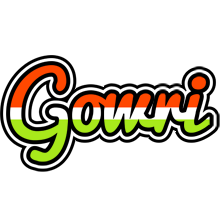 Gowri exotic logo