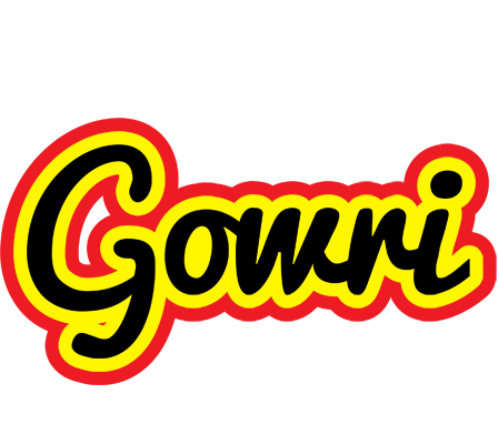 Gowri flaming logo