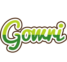 Gowri golfing logo