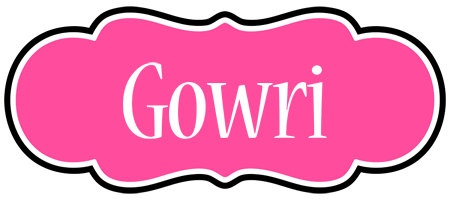 Gowri invitation logo