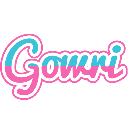 Gowri woman logo
