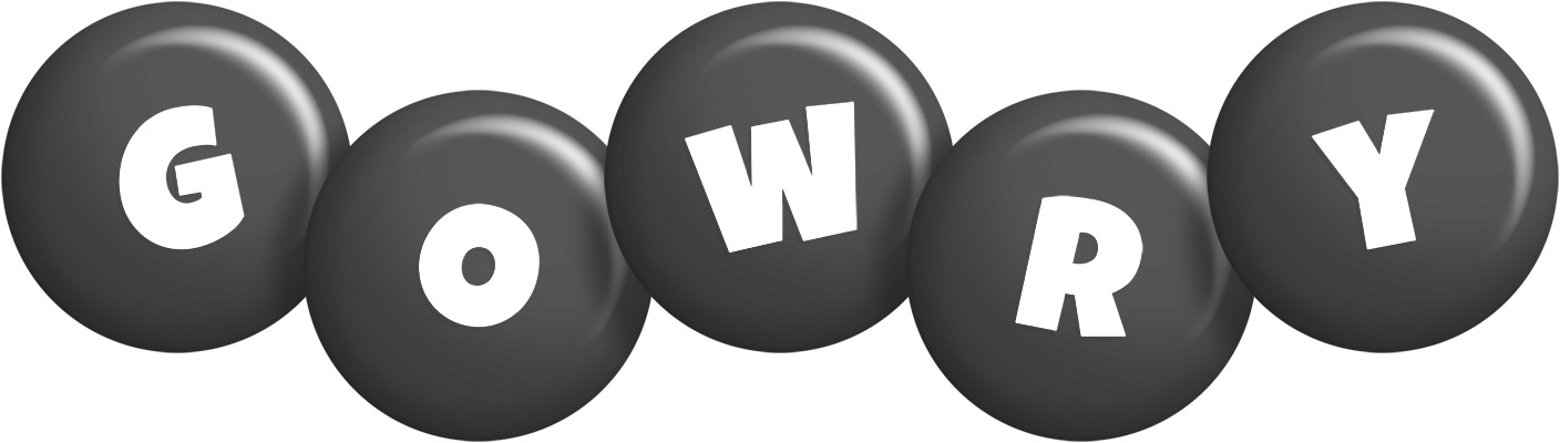 Gowry candy-black logo