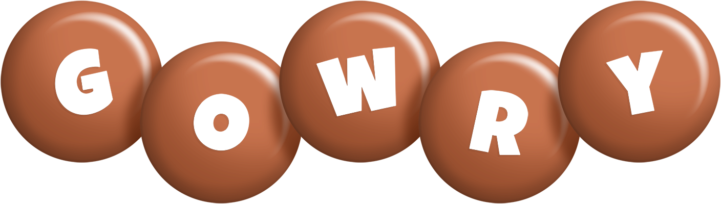 Gowry candy-brown logo