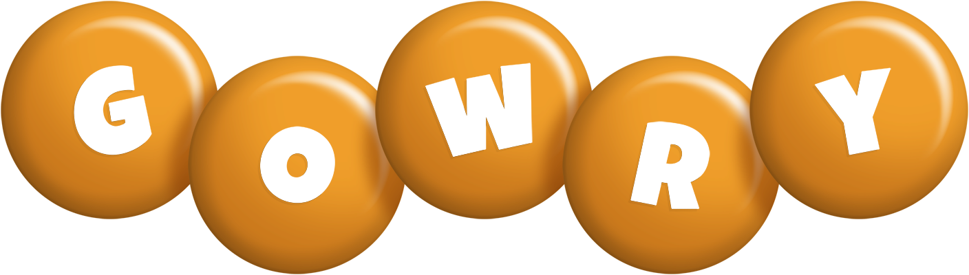 Gowry candy-orange logo