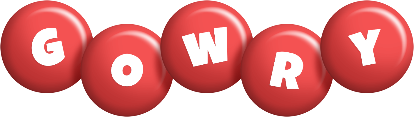 Gowry candy-red logo