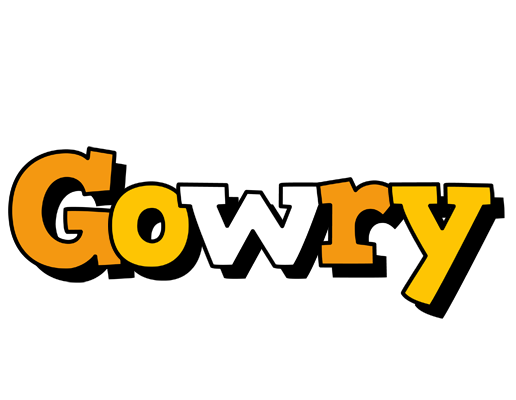 Gowry cartoon logo