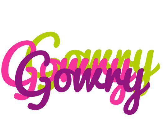 Gowry flowers logo