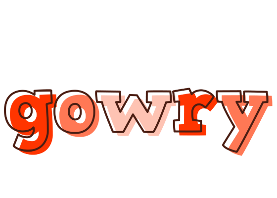Gowry paint logo