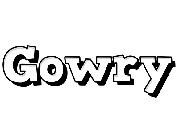 Gowry snowing logo