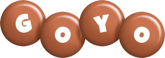 Goyo candy-brown logo