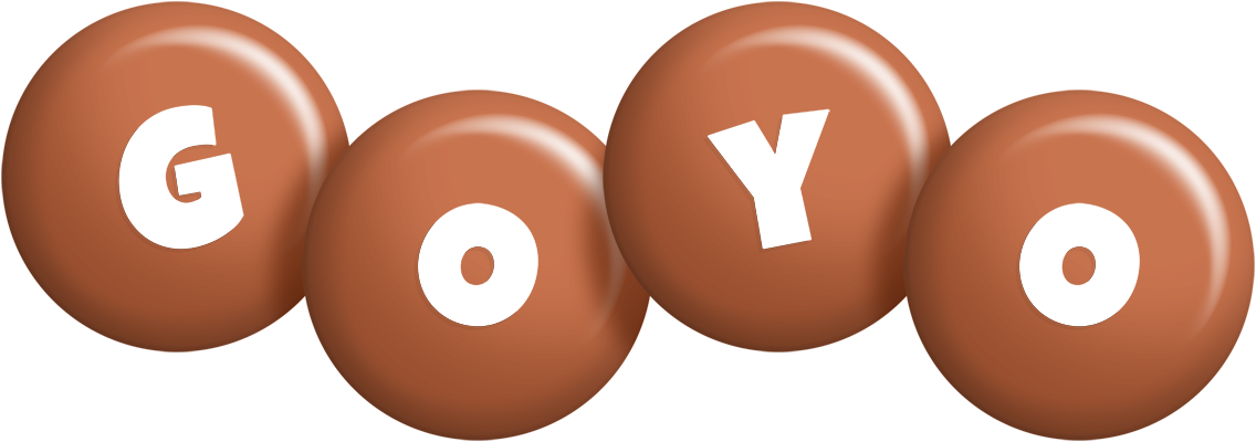 Goyo candy-brown logo