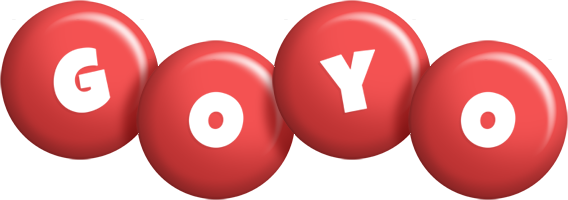 Goyo candy-red logo