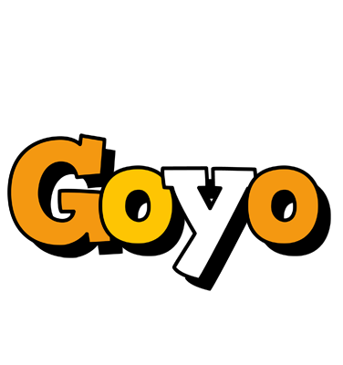 Goyo cartoon logo