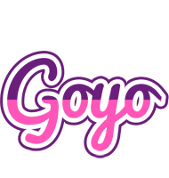 Goyo cheerful logo