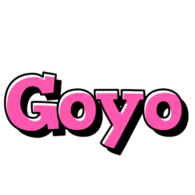 Goyo girlish logo