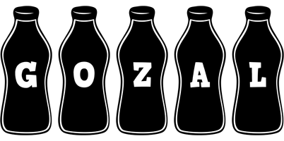 Gozal bottle logo