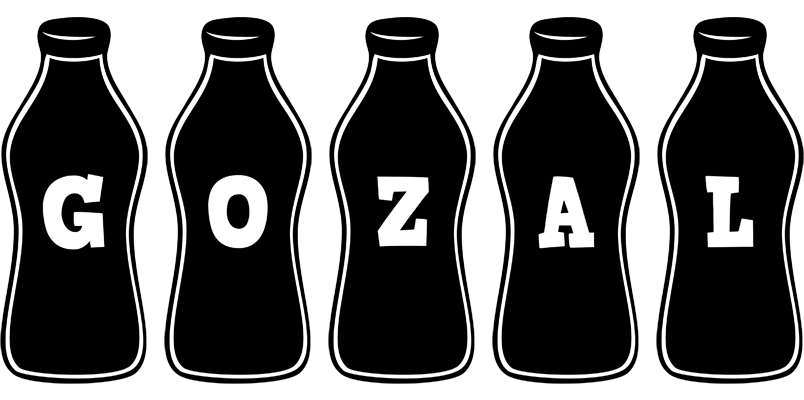 Gozal bottle logo