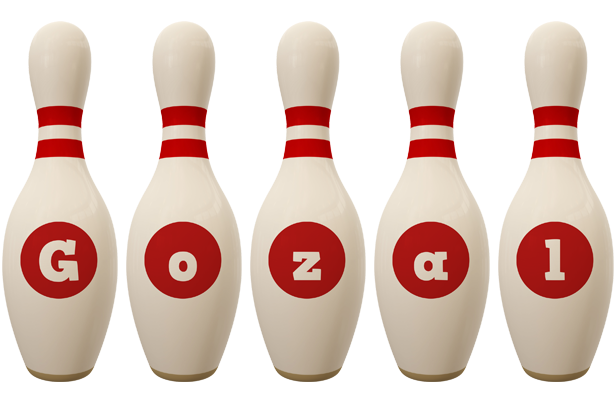 Gozal bowling-pin logo