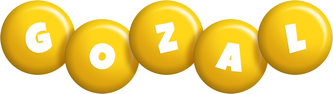 Gozal candy-yellow logo