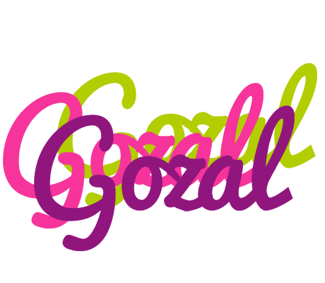 Gozal flowers logo