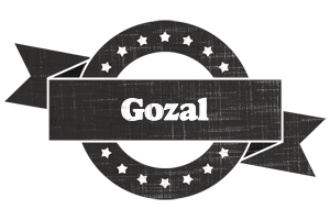 Gozal grunge logo