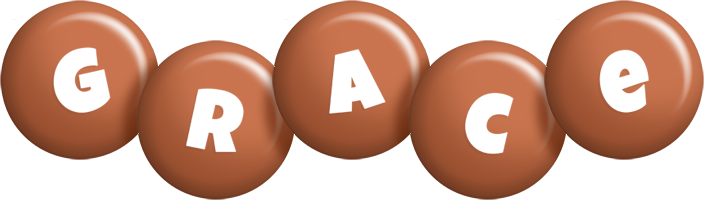 Grace candy-brown logo