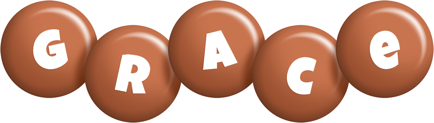 Grace candy-brown logo