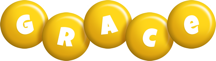 Grace candy-yellow logo
