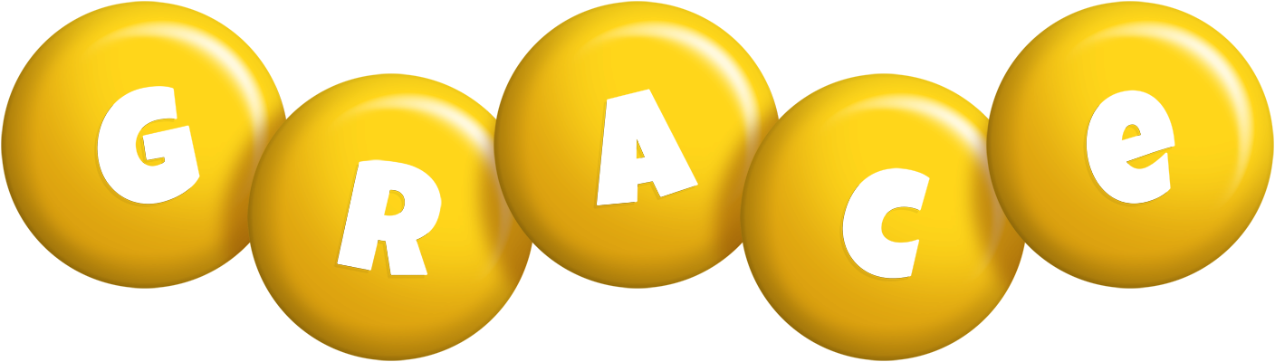 Grace candy-yellow logo