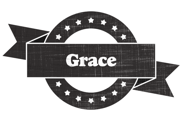 Grace grunge logo