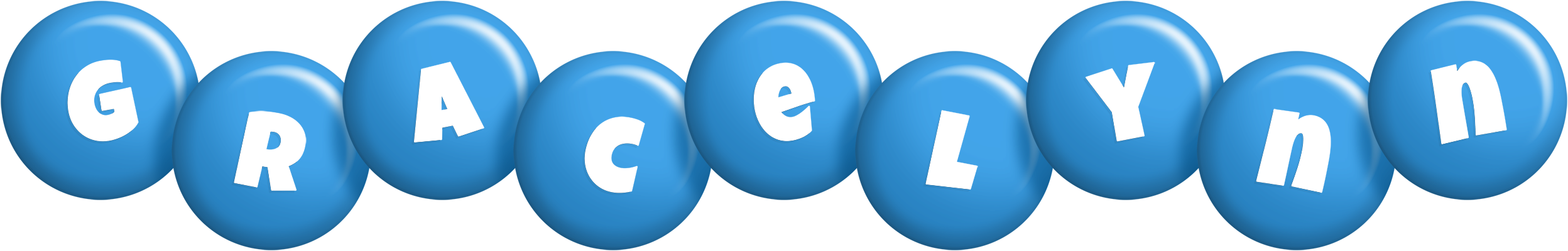 Gracelynn candy-blue logo