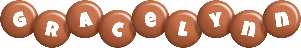 Gracelynn candy-brown logo