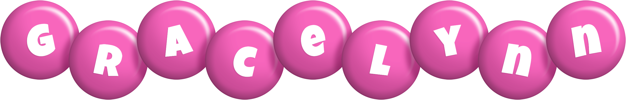 Gracelynn candy-pink logo