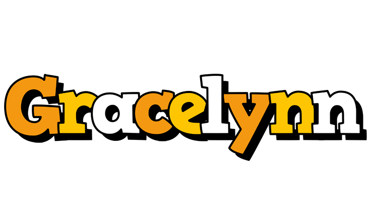 Gracelynn cartoon logo