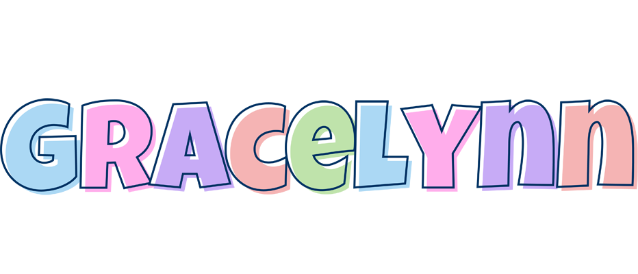 Gracelynn pastel logo