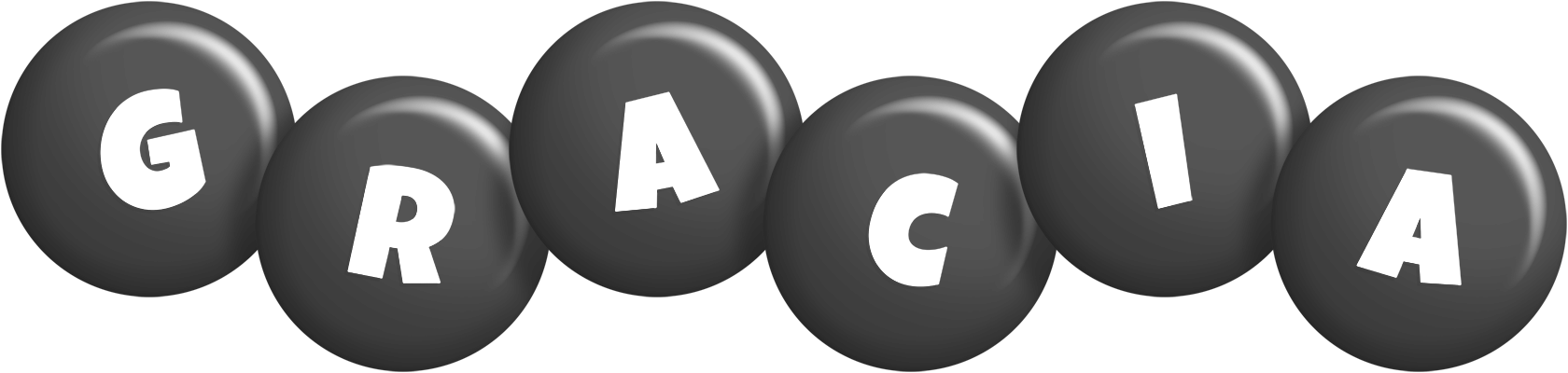 Gracia candy-black logo