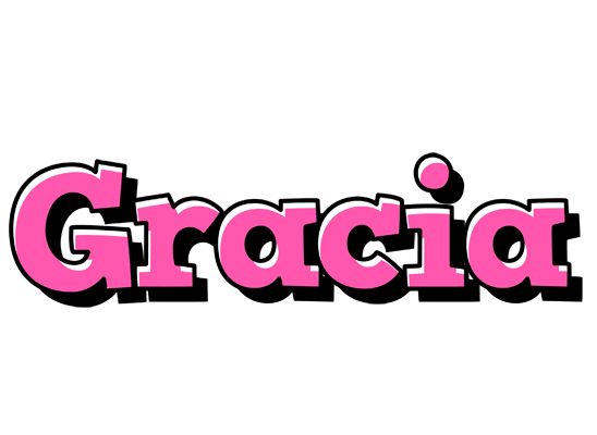 Gracia girlish logo