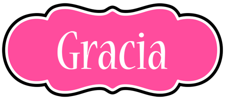 Gracia invitation logo