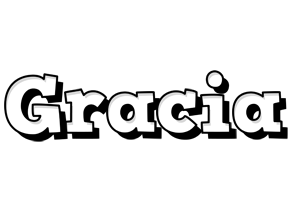 Gracia snowing logo