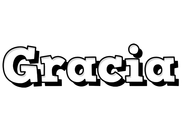 Gracia snowing logo