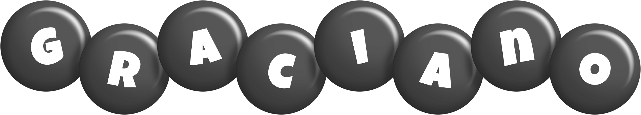 Graciano candy-black logo