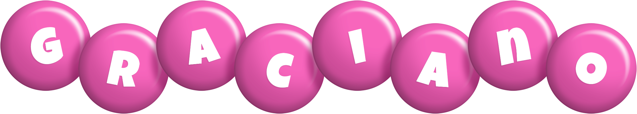 Graciano candy-pink logo