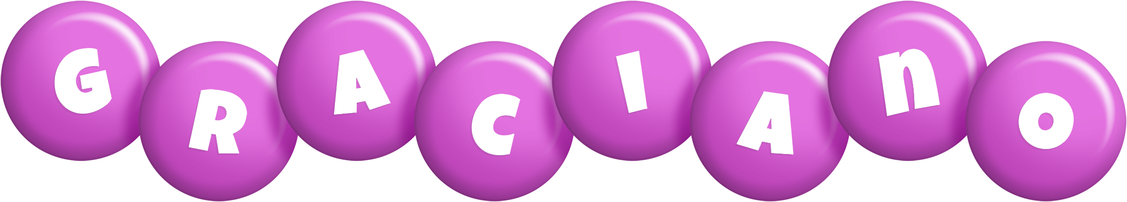 Graciano candy-purple logo