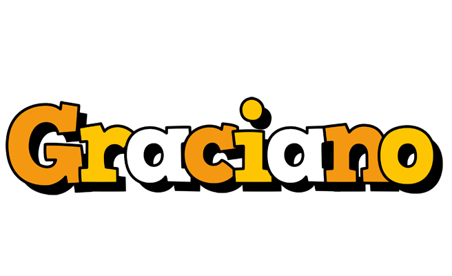 Graciano cartoon logo