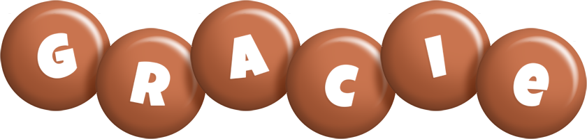 Gracie candy-brown logo