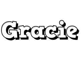 Gracie snowing logo