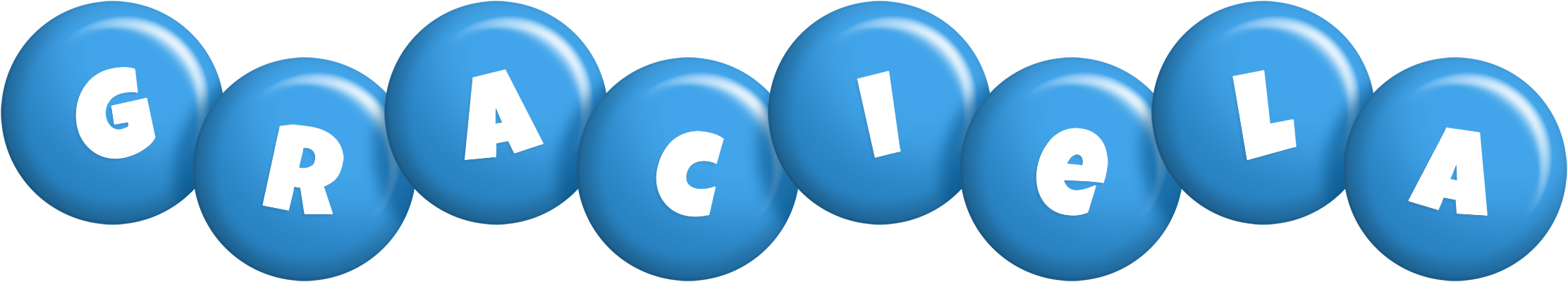 Graciela candy-blue logo