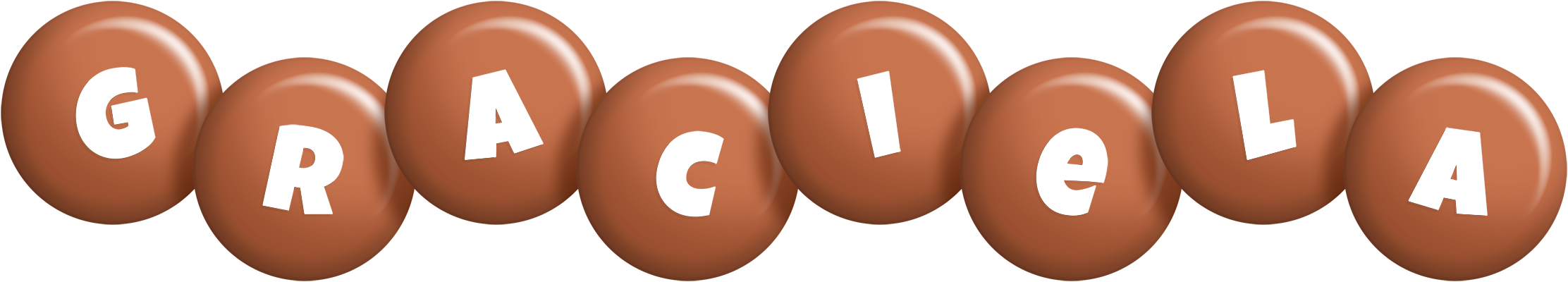 Graciela candy-brown logo