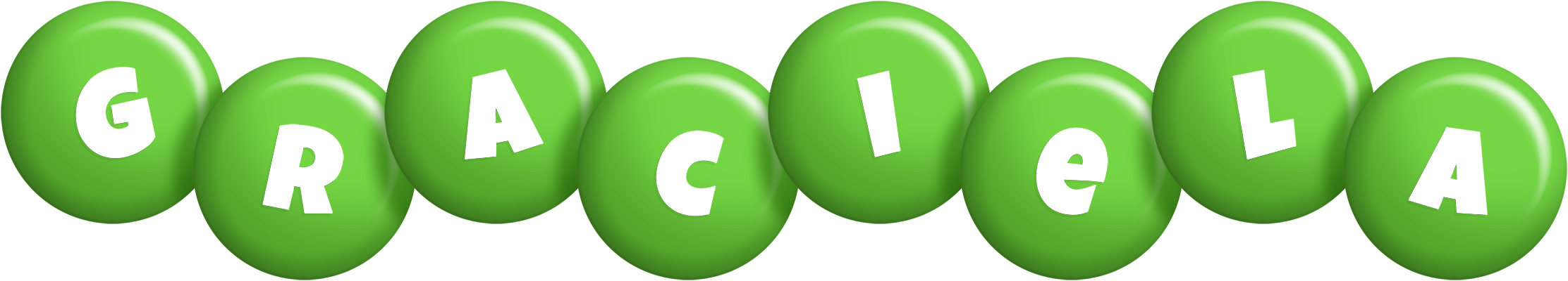 Graciela candy-green logo