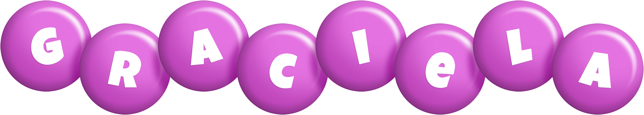 Graciela candy-purple logo